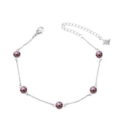 Swarovski Crystal Fashion Bangles Adjustable Jewelry Bracelet