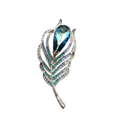 Swarovski Crystal Women Elegant Brooch For Anniversary
