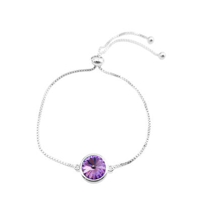 High Quality Jewelry Swarovski Crystal Adjustable Bracelet