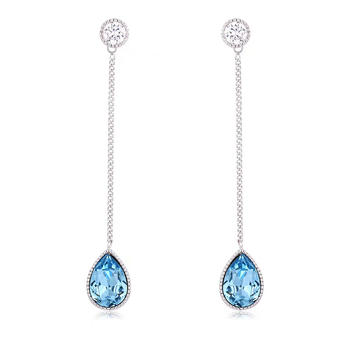 Best selling earing styles Swarovski Crystal Woman jewelry