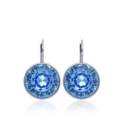 Fashion earrings Austria high-end luxury crystal earrings 925 sterling silver earrings for women