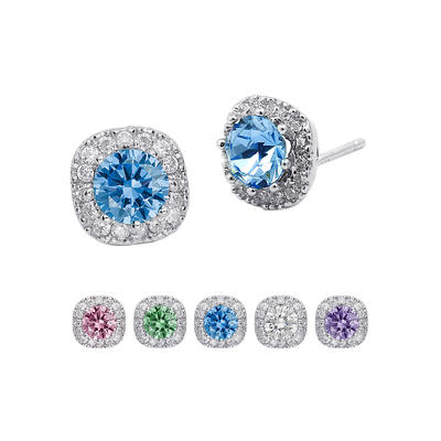 Fashion crystal earrings 925 sterling silver earrings can be customized earrings for women